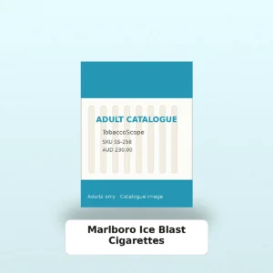 Marlboro Ice Blast Cigarettes adult-only catalogue product image on TobaccoScope