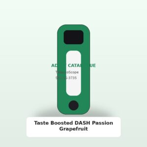 Taste Boosted DASH Passion Grapefruit adult-only catalogue product image on TobaccoScope