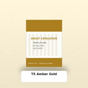 TS Amber Gold adult-only catalogue product image on TobaccoScope