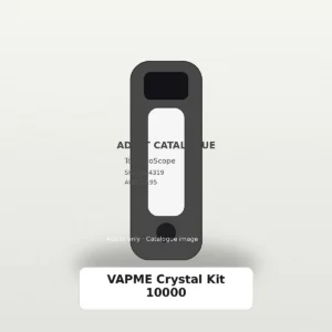 VAPME Crystal Kit 10000 adult-only catalogue product image on TobaccoScope