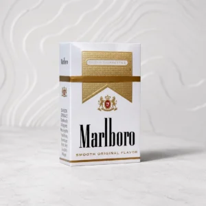 Marlboro Hard White US Edition packaging photographed for a Australia carton overview page