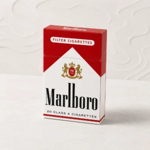 Marlboro Red packaging photographed for a Australia carton overview page